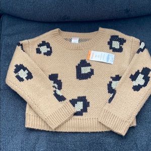 Brand new with tags, girls sweater